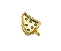 CZ Horn Shape Pendant, Sku#LK204