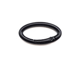 Colorful Enamel Oval Spring Clasp, Easy open Spring Gate, Black/Yellow/Pink/White/Blue/Green/Brown Spring Gate, 16x31mm, Sku#K138