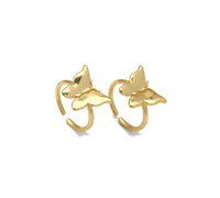 Butterfly Shape Adjustable Ring, Sku#X278