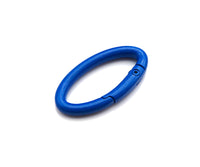 Colorful Enamel Oval Spring Clasp, Easy open Spring Gate, Black/Yellow/Pink/White/Blue/Green/Brown Spring Gate, 16x31mm, Sku#K138