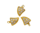 CZ Horn Shape Pendant, Sku#LK204