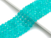 6mm Amazonite Coin beads, 6mm Flat coin faceted Gemstone Beads,, sku#U604