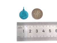 Colorful  Enamel Be Free Word On Bottle Cap Shape Pendant,Gold Enamel Charm, Necklace Bracelet Charm Pendant,15x17mm, Sku#F1378