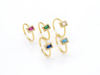 Big CZ Adjustable Ring,Sku#X234