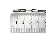 4x11mm Small Size Paper Clip Chain by Yard,SKU#E503