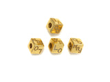 Gold Silver LOVE Infinity FUN Dice Cube Spacer Bead, sku#Z716