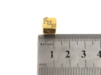 Gold Silver LOVE Infinity FUN Dice Cube Spacer Bead, sku#Z716