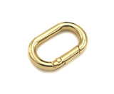 30mm Oval Spring Gate, Gold/Silver/Gunmental Oval Clasp, Snap Clip Trigger Clasp, Spring Buckle for Chain Purse Key Jewelery, sku#H308C