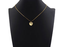18k Gold Shiny Gold Plain Heart Shape Pendant, Gold Heart Charms,Gold Pendant, Plain Heart Necklace Charms, 15x15mm, Sku#F1284