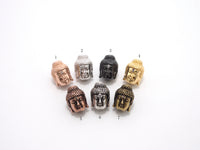 Buddha Head Beads, Buddha Religious Charm, Buddha Head Space Beads, 14x10x10mm, Sku#Y86