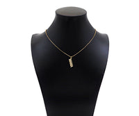 Gold Filled CZ Micro Pave MAMA Word Shape Pendant, 18K Gold Filled Mama Charm, Necklace Bracelet Pendant, Mother's Day Gift,6x19mm,Sku#Z1364