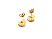 CZ Enamel Round Stud Earrings, Sku#J164
