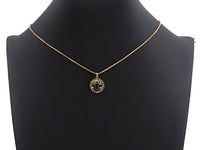 Medallion Insects on Round Coin Pendant, Round Coin Pendant, Gold/Silver Tone, 15X17mm, Sku#Z725