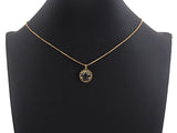 Medallion Insects on Round Coin Pendant, Round Coin Pendant, Gold/Silver Tone, 15X17mm, Sku#Z725
