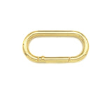50mm Large Spring Gate, Gold/Silver Large Oval Clasp, Snap Clip Trigger Clasp, Spring Buckle for Chain Purse Key Jewelery, sku#H309C