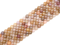 Mystic Natural Rutilated Jade Round Faceted Beads, 6mm/8mm/10mm/12mm Genuine Beads,15.5'' Full Strand, Sku#UA227