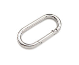 50mm Large Spring Gate, Gold/Silver Large Oval Clasp, Snap Clip Trigger Clasp, Spring Buckle for Chain Purse Key Jewelery, sku#H309C