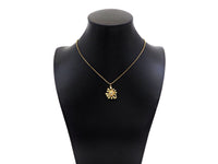 Gold Filled CZ Micro Pave Sun Flower Shape Pendant, 18K Gold Filled Flower Charm, Necklace Bracelet Charm Pendant, 21x18mm,Sku#Y471