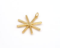 CZ Star Charm, Sku#F1439