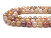 Mystic Natural Rutilated Jade Round Faceted Beads, 6mm/8mm/10mm/12mm Genuine Beads,15.5'' Full Strand, Sku#UA227