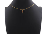 Colorful CZ Micro Pave Teardrop Shape Pendant, Fashion Jewelry Findings, Gold/Silver/Rose Gold Finish ,5x11mm,sku#Z1151