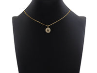 CZ Micro Pave Hollow Out Five Star On Round Coin Shape Pendant, Gold/Silver Plated,Necklace Bracelet Charm Pendant,14x16mm,sku#F1253