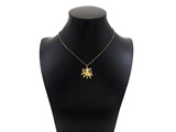 Gold Filled Big Clear CZ Micro Pave Squid Shape Pendant, 18K Gold Filled Squid Charm, Necklace Bracelet Charm Pendant, 22x22mm,Sku#Y472