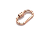 Oval Shape Clasp, Carabiner Clasp, H191
