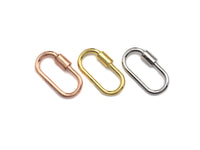 Oval Shape Clasp, Carabiner Clasp, H191