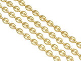 Puffed Mariner Link Chain, Puffed Mariner Link Chain, Mariner Chain, sku#E549