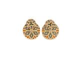 CZ Star Stud Earring, Sku#J232