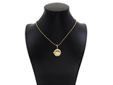CZ Micro Pave Mom On Open-Up Round Box Shape Pendant, 22x23mm,Sku#F1405C