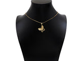 CZ Micro Pave Butterfly Shape Pendant/Charm,Cubic Zirconia Charm, Necklace Bracelet Butterfly Charm Pendant,19x21mm, Sku#LK197