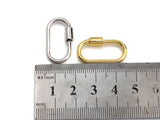 Oval Shape Clasp, Carabiner Clasp, H191