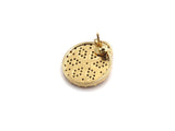 CZ Star Stud Earring, Sku#J232