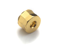 2pc/10pcs 18K Gold High Polished Drum Space Bead, Cylinder Beads, Men's Jewelry Findings, Bracelet Beads,3x5mm, sku#Y319