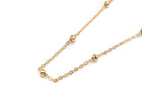 2x4mm High Quality Satellite Chain, Gold Filled Beaded Chain, Satellite Chain By the Yard, Bead chain, Gold Rosary Chain, sku#M358 Bestbeads&Beyond