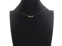 Colorful CZ Micro Pave Rainbow Necklace Bar Pendant, Cubic Zirconia Necklace Connector Link, 6x20mm,sku#Z1021