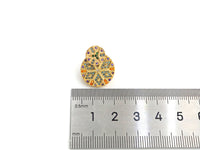CZ Star Stud Earring, Sku#J232