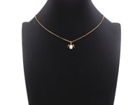 Enamel Teardrop With Angel Wing Shape Cubic Zirconia Charm, Necklace Bracelet Eearring Charm in Gold/Silver,14x11mm,sku#L325