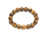 Picture Jasper Stretchy Bracelet, Sku#EF35