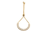 Baguette CZ Sliding adjustable bracelet SKU#Z679