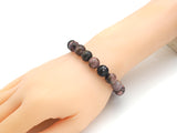 Rhodonite Stretchy Bracelet, Sku#EF36