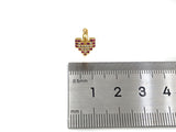 CZ Latch Back Huggie Earrings,Sku#J235