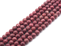 Smooth Round Africa Turquoise beads, 6mm/8mm/10mm/12mm Red Gemstone beads, Africa Turqoise beads, 15.5inch strand, SKU#U1011