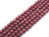 Smooth Round Africa Turquoise beads, 6mm/8mm/10mm/12mm Red Gemstone beads, Africa Turqoise beads, 15.5inch strand, SKU#U1011