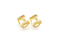 Butterfly Shape Adjustable Ring,Sku#X239