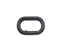 Large Colorful Enamel Oval Spring Clasp, Easy open Spring Gate, Black/Yellow/Pink/White/Blue/Green/Brown Spring Gate, 21x32mm, Sku#H318