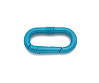 Enamel Oval Spring Clasp, Spring Gate, Spring Buckle Clasp for Purse Key Jewelery Making, Enamel Oval Spring Gate, 17x33mm, Sku#H319