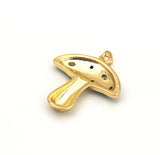 Colorful Enamel Mushroom Shape Pendant, Sku#LK455